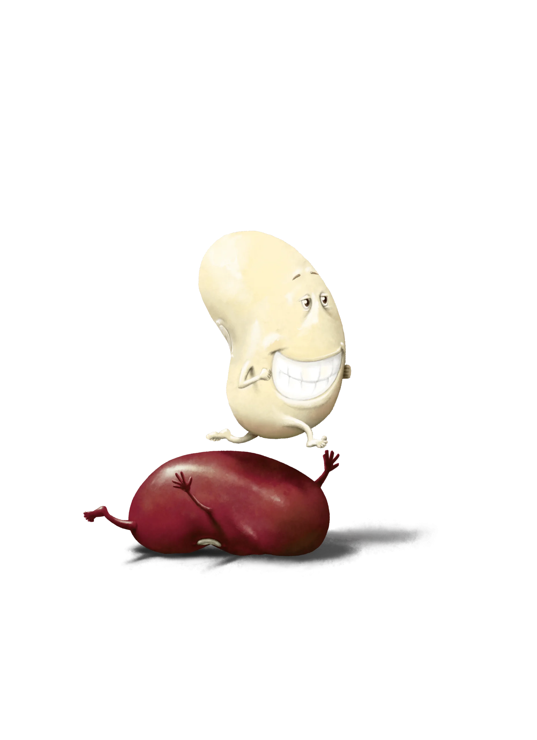 Le haricot, illustration Les Gumlos