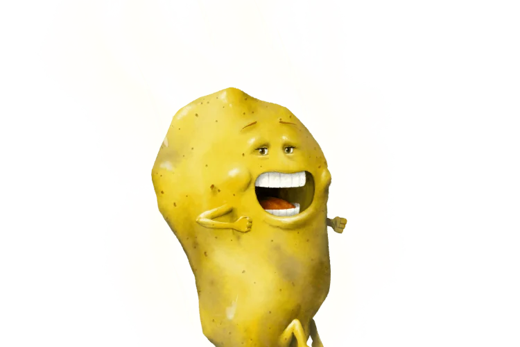 La pomme de terre des Gumlos, illustration de l'article sur son histoire