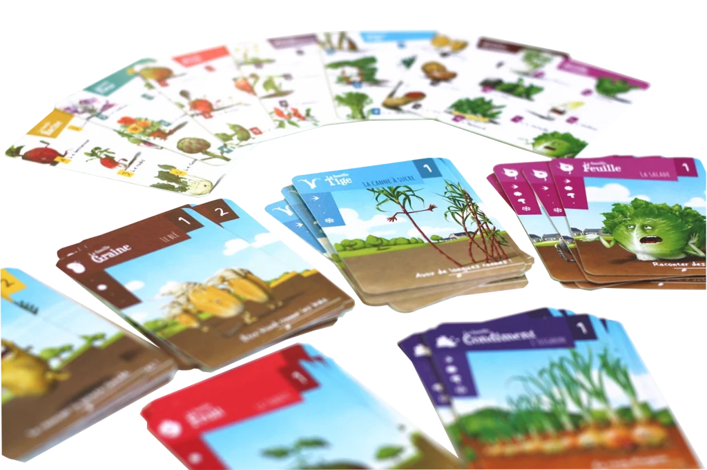 Détail d'une carte du jeu Les Gumlos